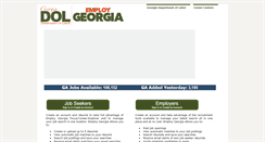 Desktop Screenshot of employgeorgia.com